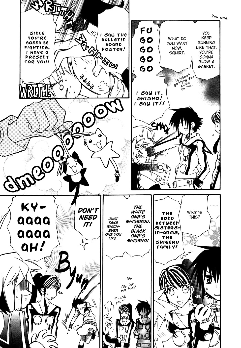 Hayate x Blade Chapter 40 page 24 - Chapter 40: One-shot Idiots