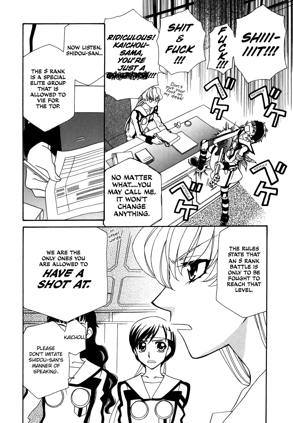 Hayate x Blade Chapter 40 page 3 - Chapter 40: One-shot Idiots