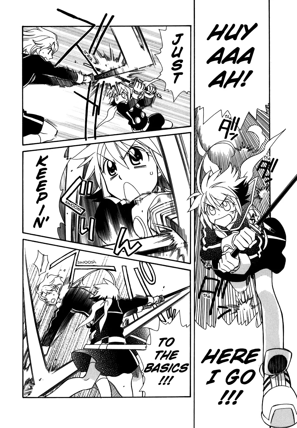 Hayate x Blade Chapter 40 page 7 - Chapter 40: One-shot Idiots