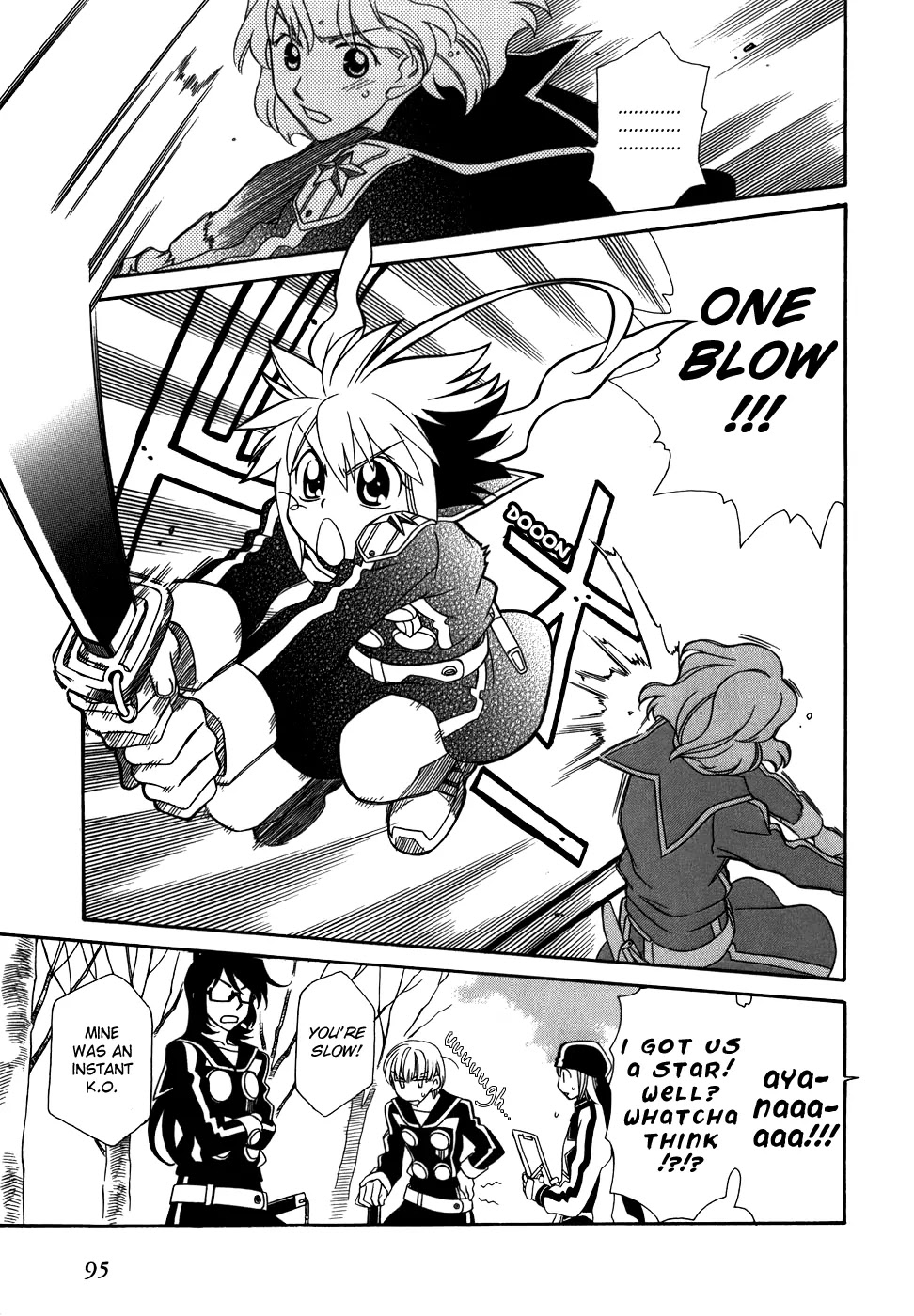 Hayate x Blade Chapter 40 page 8 - Chapter 40: One-shot Idiots