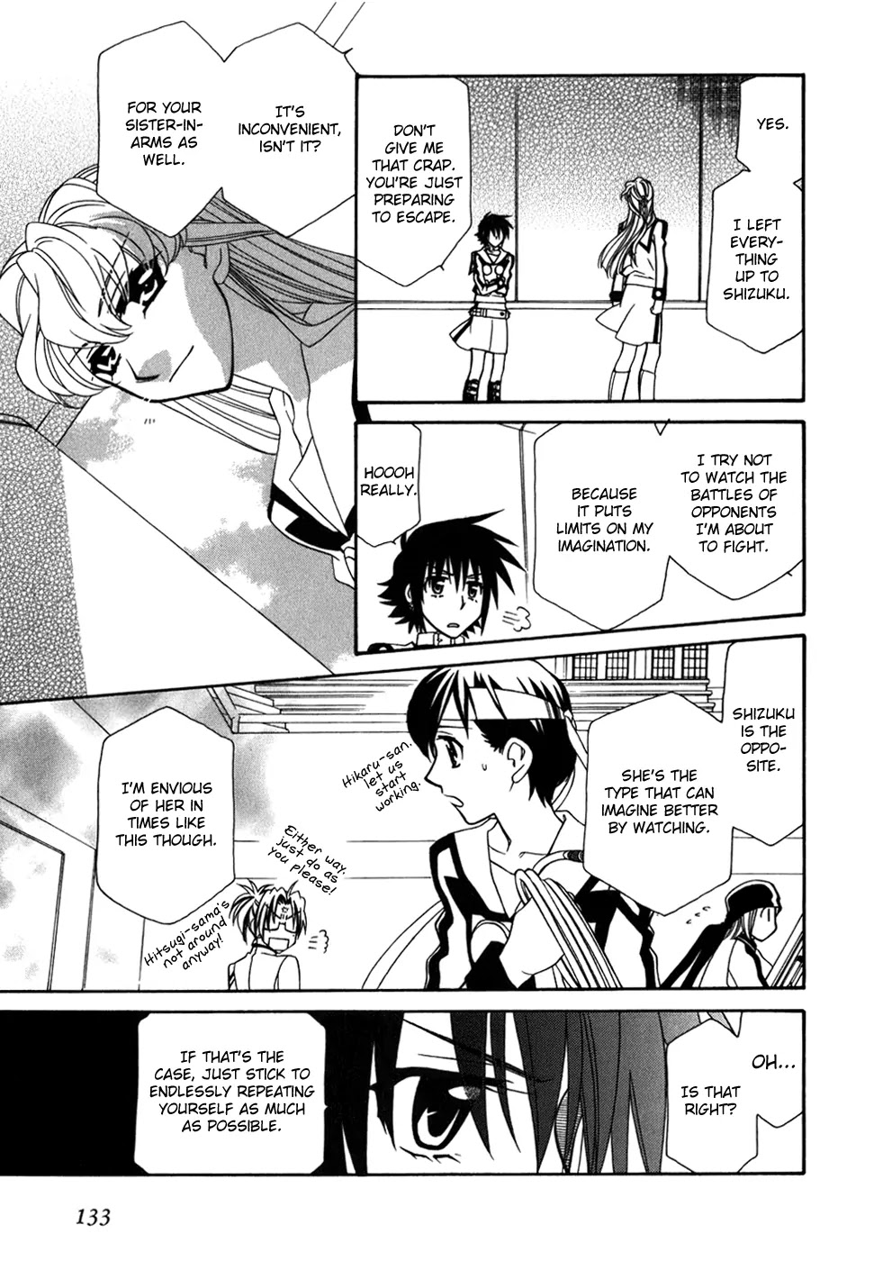 Hayate x Blade Chapter 41 page 21 - Chapter 41: God Save the Idiots