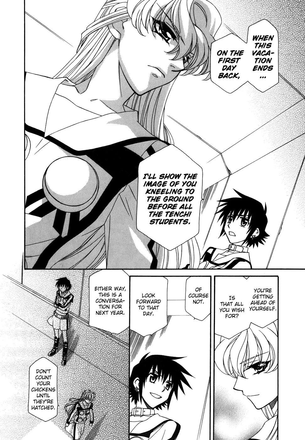 Hayate x Blade Chapter 41 page 22 - Chapter 41: God Save the Idiots
