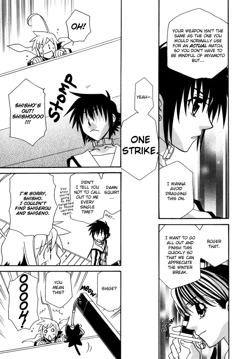 Hayate x Blade Chapter 41 page 29 - Chapter 41: God Save the Idiots