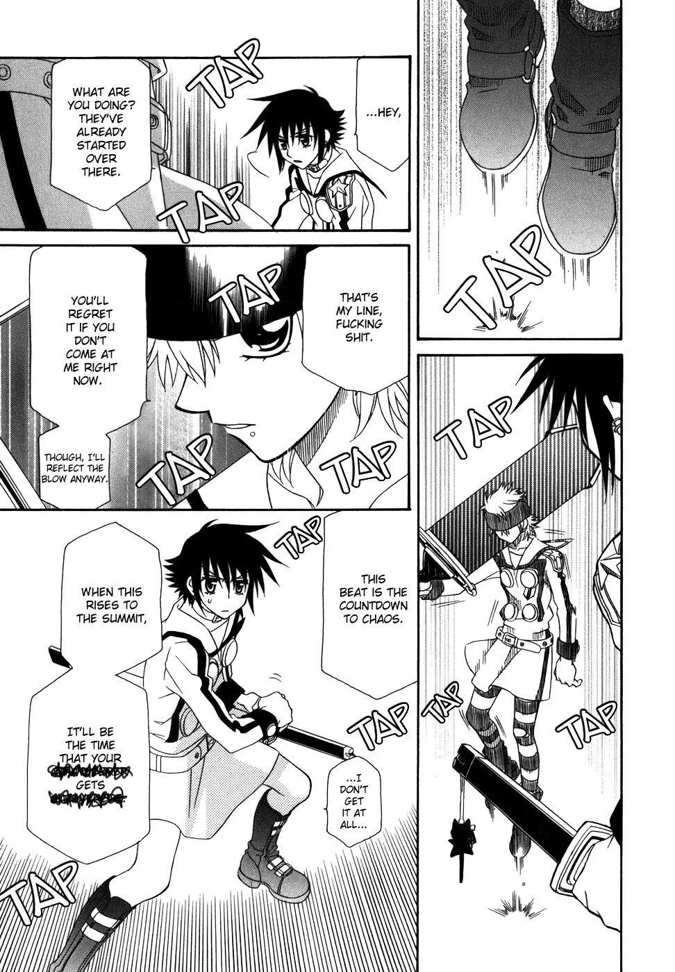 Hayate x Blade Chapter 42 page 11 - Chapter 42: Rock Around the Idiot