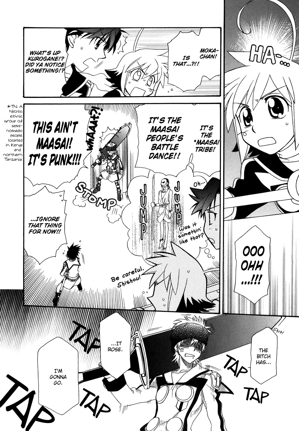 Hayate x Blade Chapter 42 page 12 - Chapter 42: Rock Around the Idiot