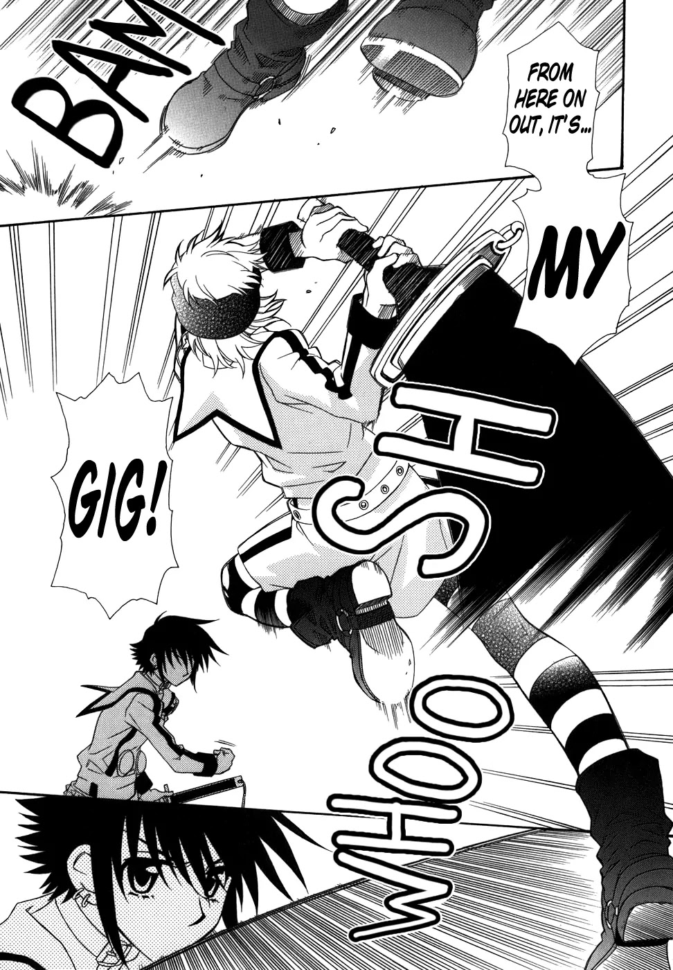 Hayate x Blade Chapter 42 page 13 - Chapter 42: Rock Around the Idiot