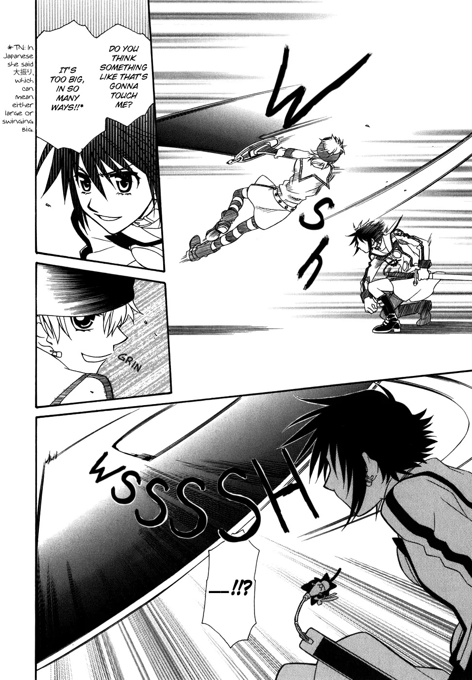Hayate x Blade Chapter 42 page 14 - Chapter 42: Rock Around the Idiot