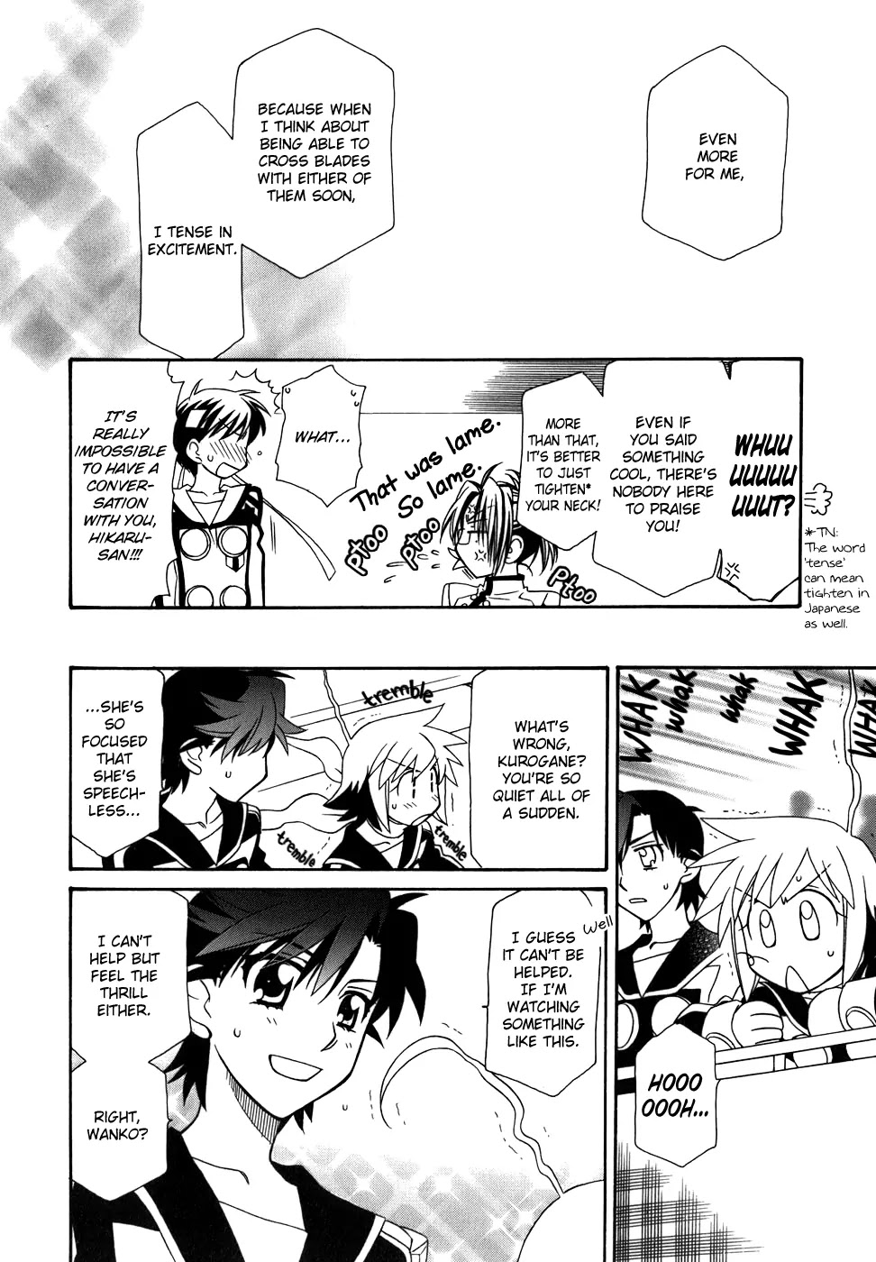 Hayate x Blade Chapter 42 page 19 - Chapter 42: Rock Around the Idiot