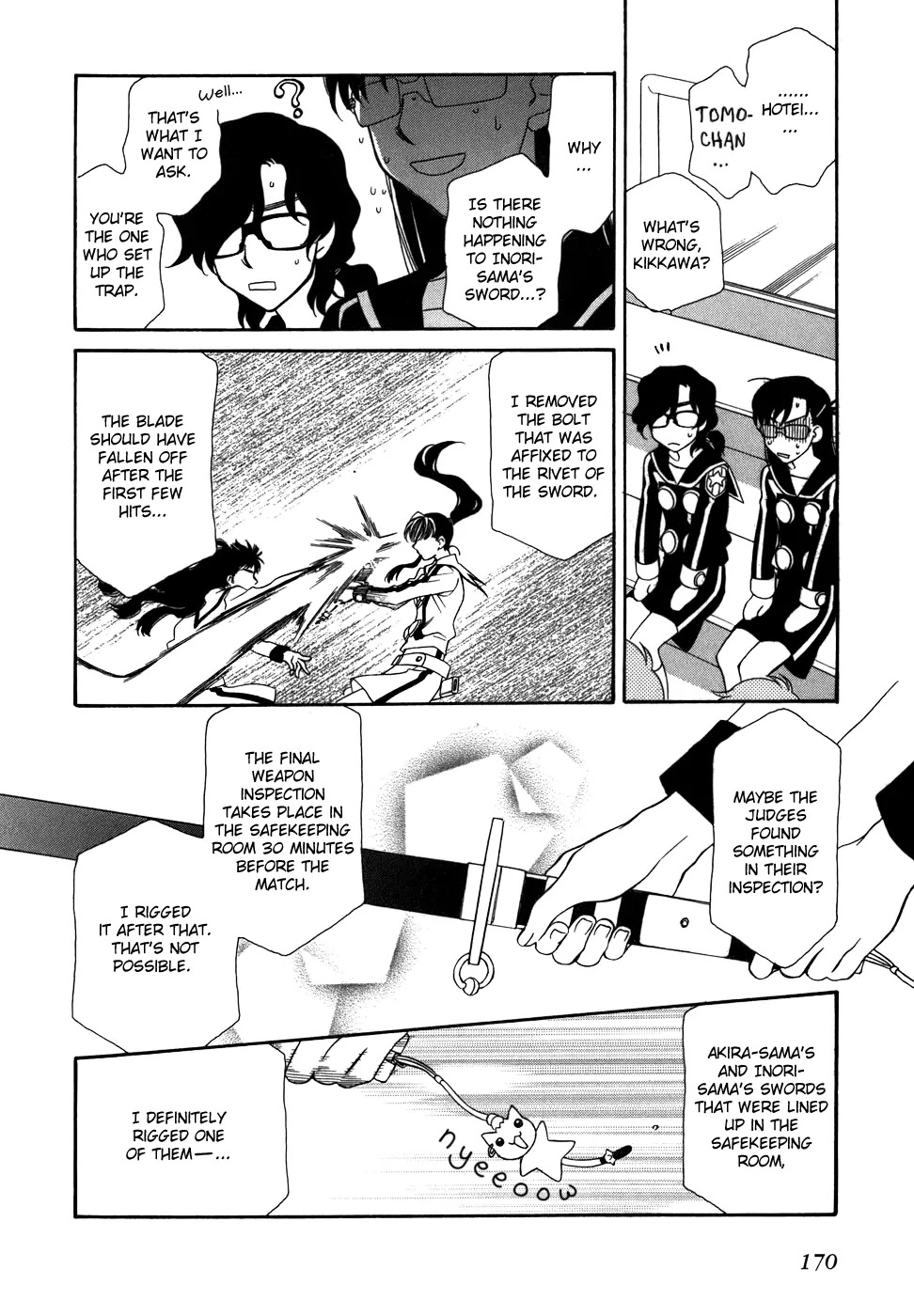 Hayate x Blade Chapter 42 page 23 - Chapter 42: Rock Around the Idiot