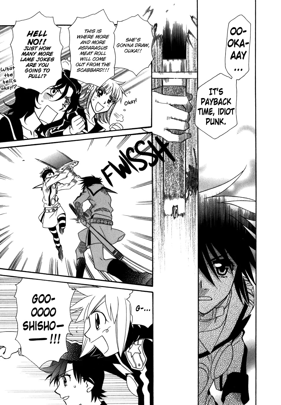 Hayate x Blade Chapter 42 page 26 - Chapter 42: Rock Around the Idiot