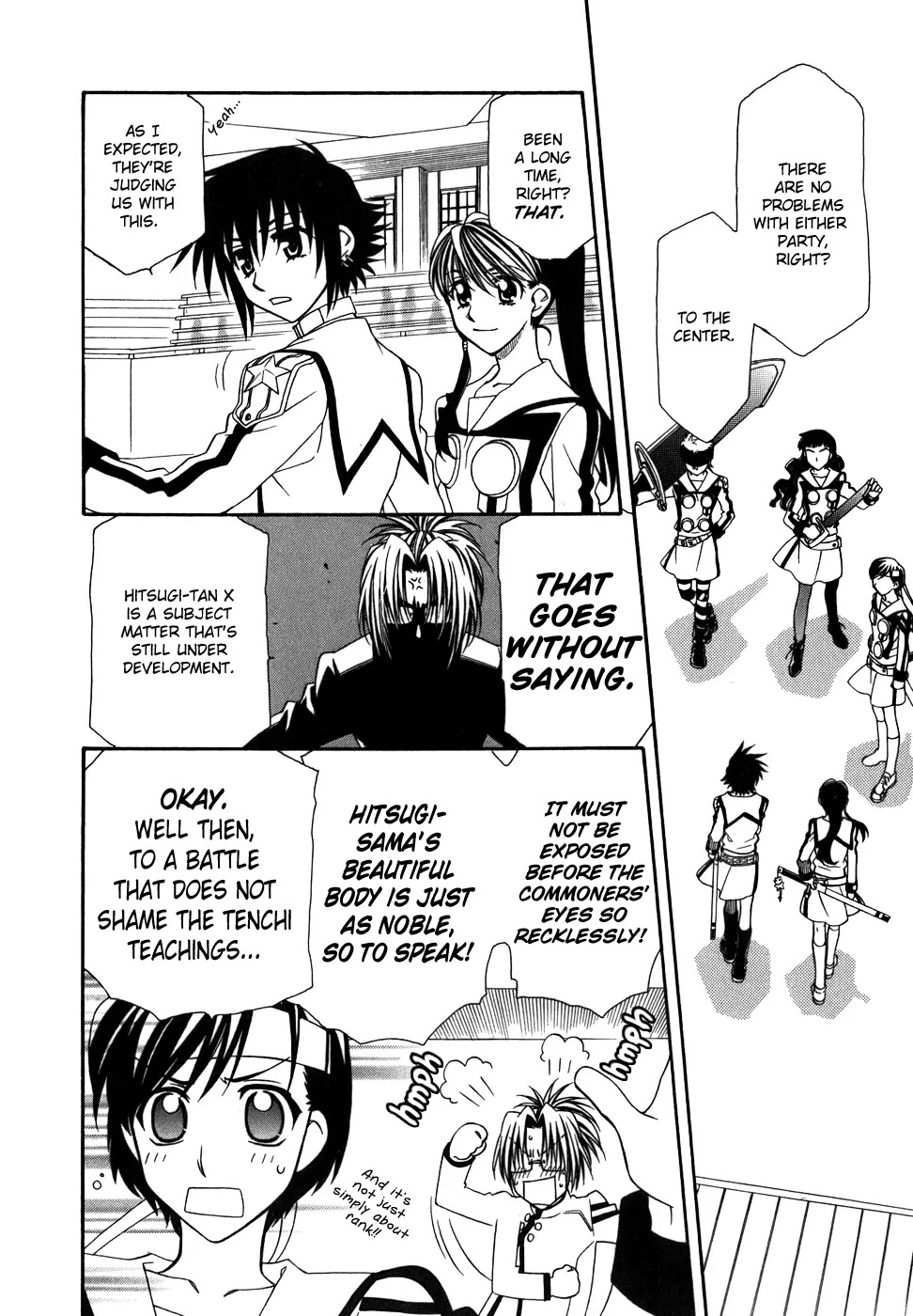 Hayate x Blade Chapter 42 page 3 - Chapter 42: Rock Around the Idiot