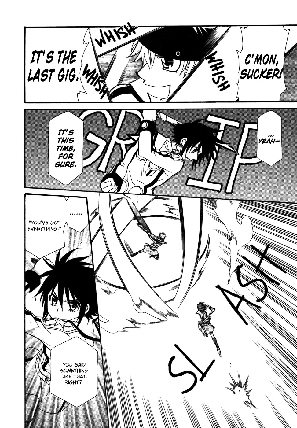 Hayate x Blade Chapter 42 page 33 - Chapter 42: Rock Around the Idiot