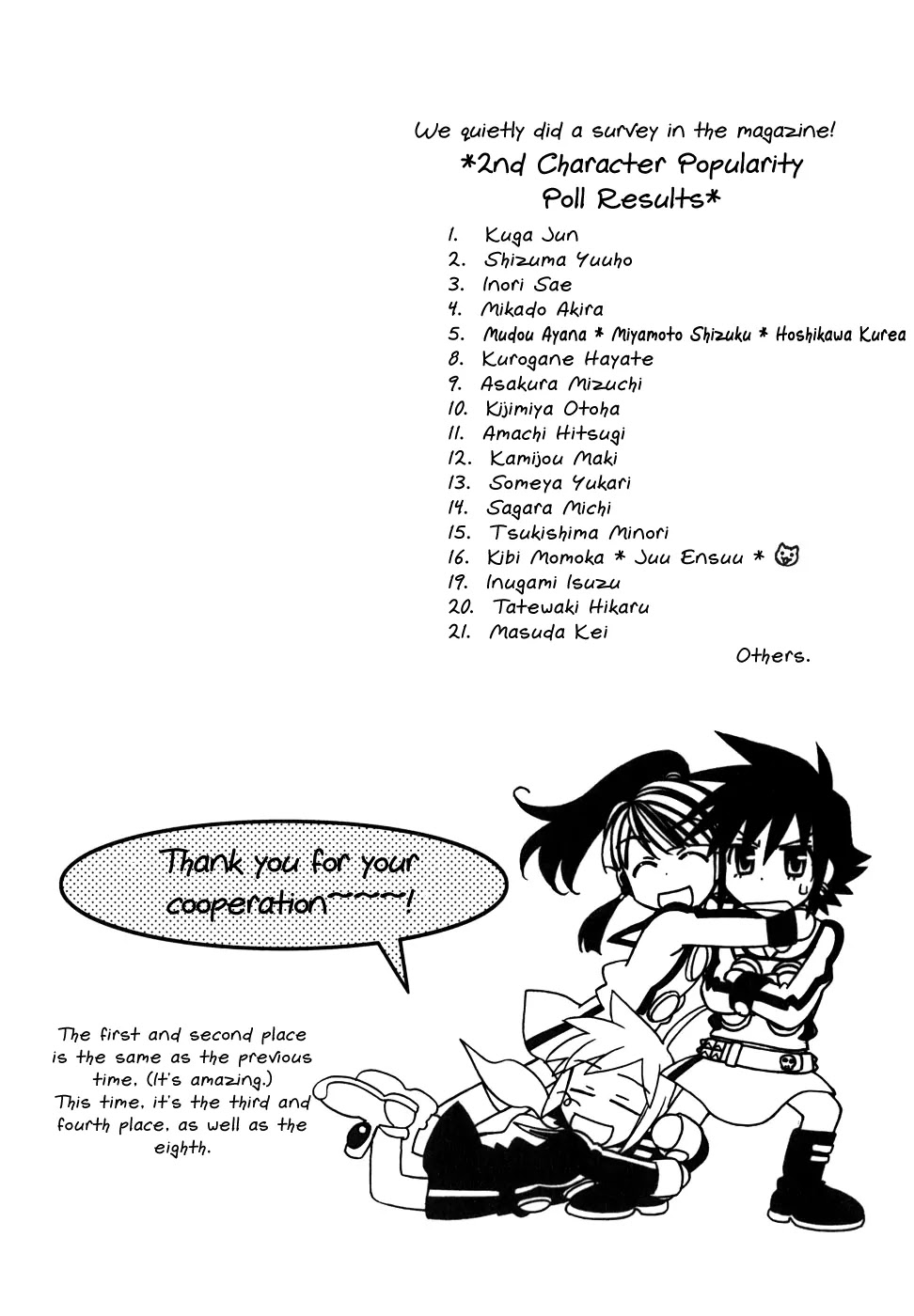 Hayate x Blade Chapter 42 page 37 - Chapter 42: Rock Around the Idiot