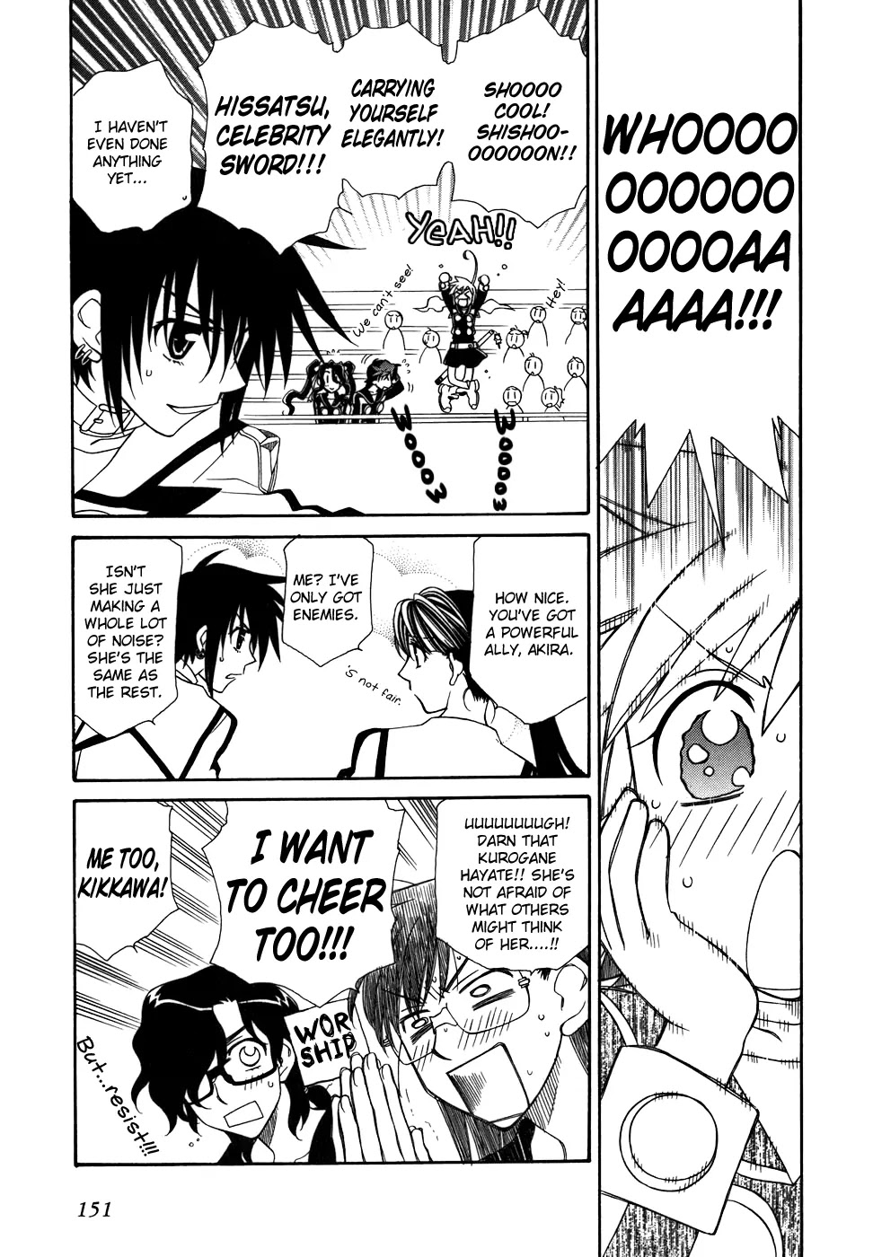 Hayate x Blade Chapter 42 page 6 - Chapter 42: Rock Around the Idiot