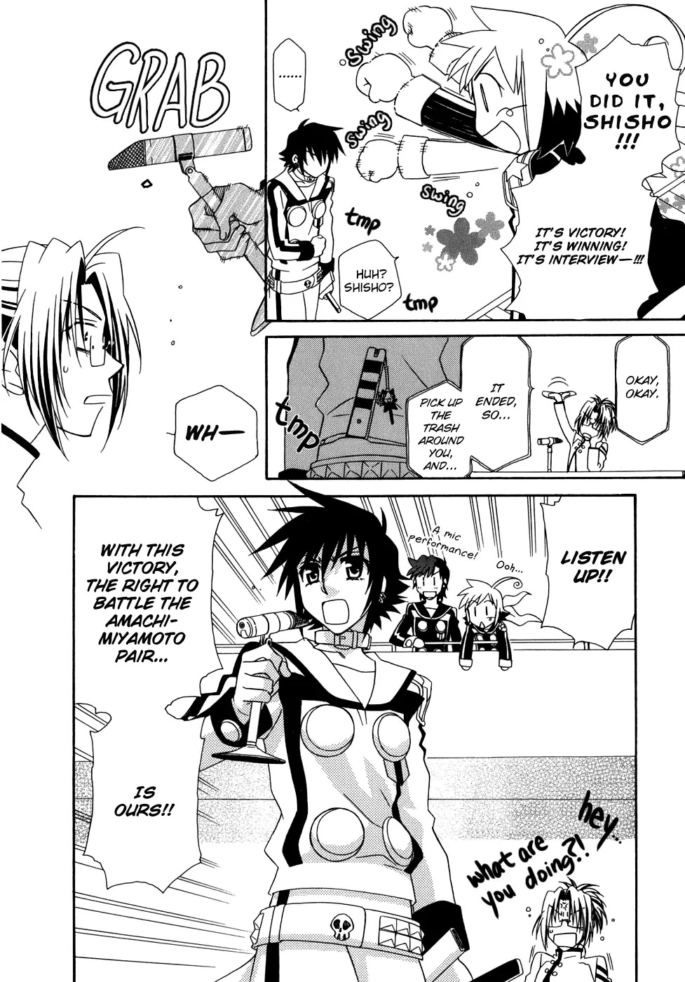 Hayate x Blade Chapter 43 page 13 - Chapter 43: Idiots Move Three Steps Forward and Two Steps Back