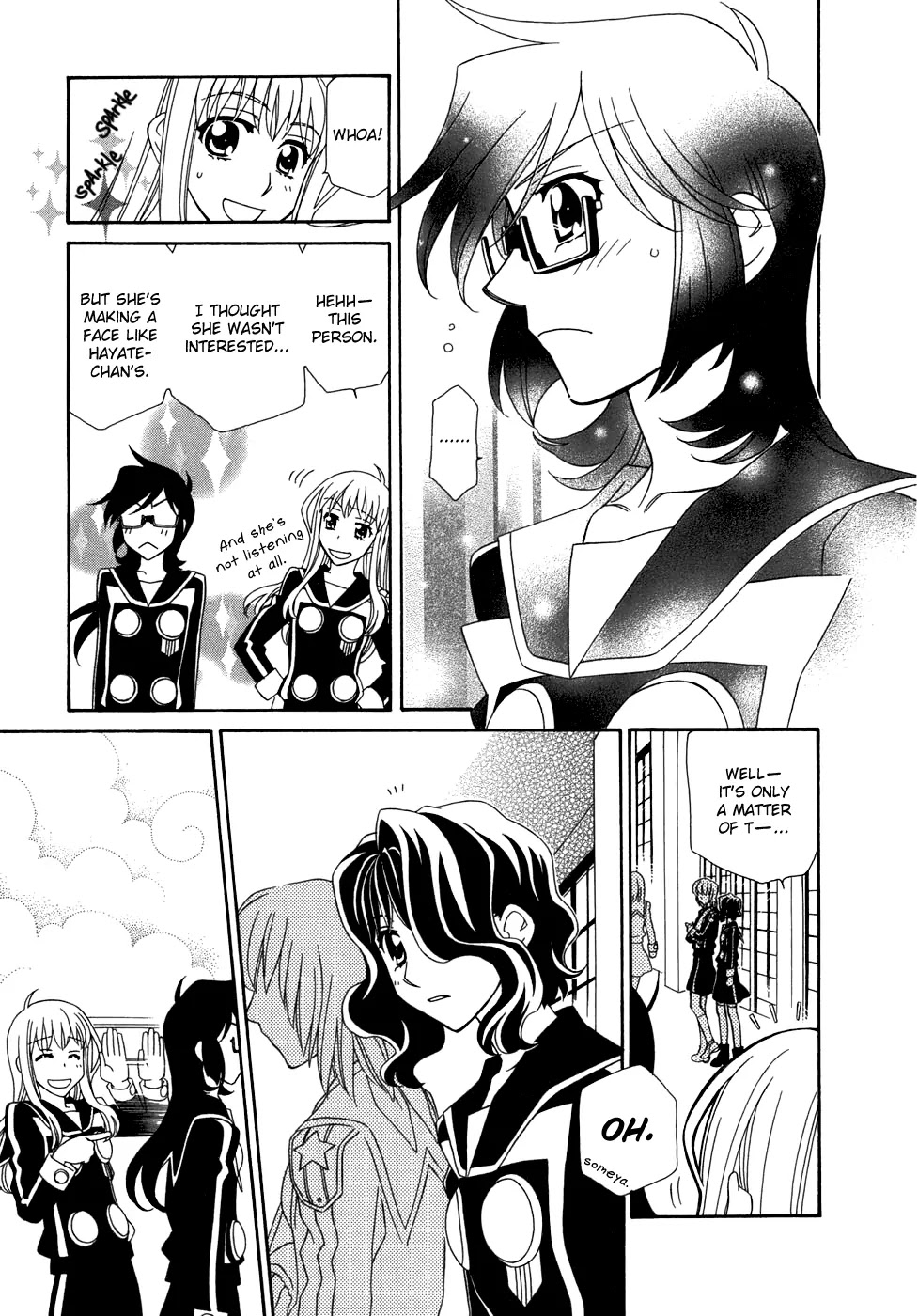 Hayate x Blade Chapter 43 page 16 - Chapter 43: Idiots Move Three Steps Forward and Two Steps Back