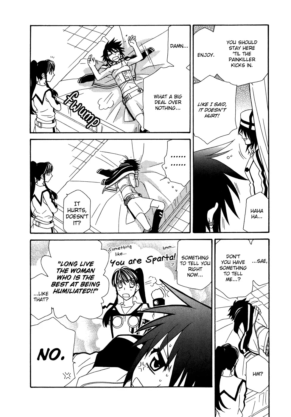 Hayate x Blade Chapter 43 page 19 - Chapter 43: Idiots Move Three Steps Forward and Two Steps Back