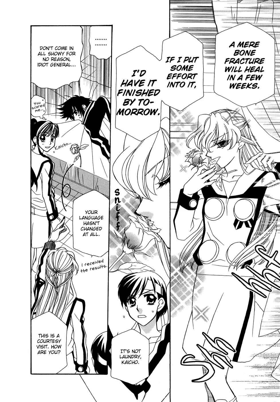 Hayate x Blade Chapter 43 page 21 - Chapter 43: Idiots Move Three Steps Forward and Two Steps Back