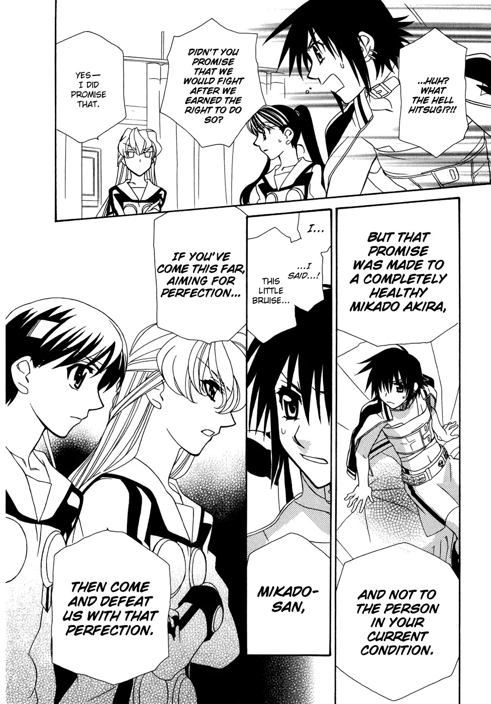 Hayate x Blade Chapter 43 page 23 - Chapter 43: Idiots Move Three Steps Forward and Two Steps Back