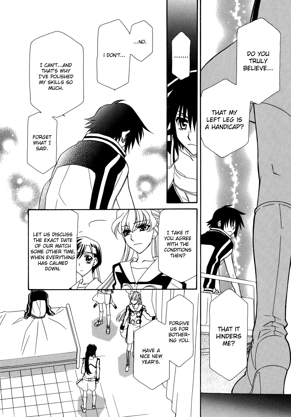 Hayate x Blade Chapter 43 page 25 - Chapter 43: Idiots Move Three Steps Forward and Two Steps Back