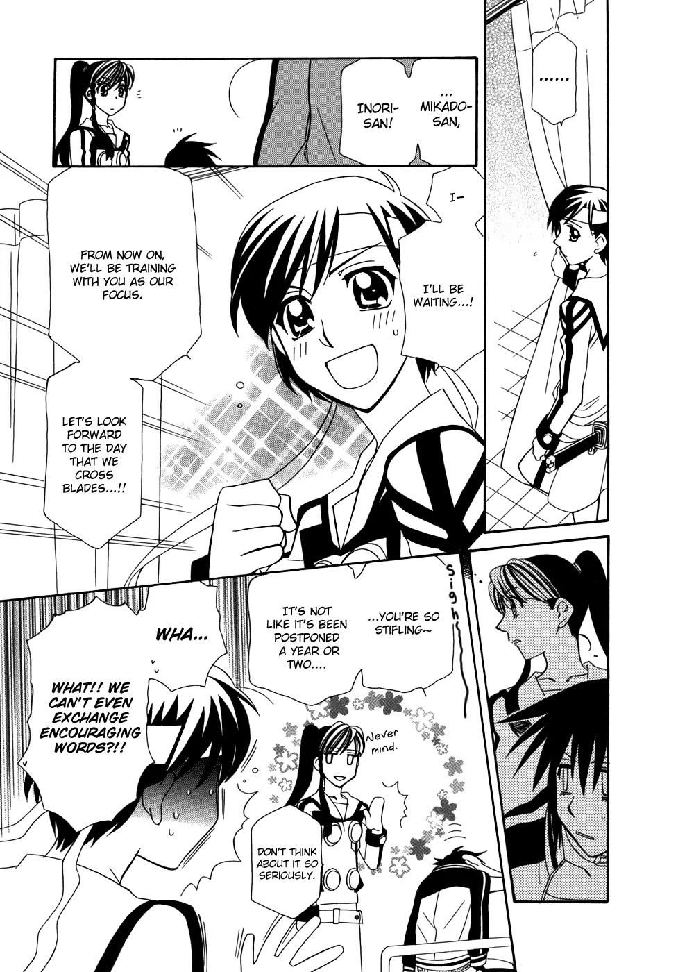 Hayate x Blade Chapter 43 page 26 - Chapter 43: Idiots Move Three Steps Forward and Two Steps Back