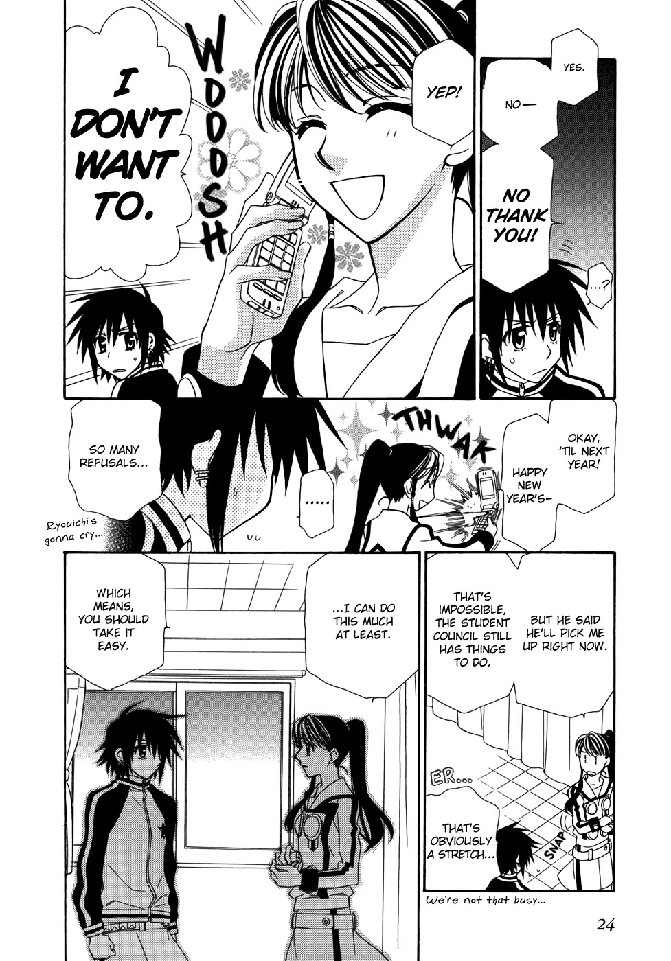 Hayate x Blade Chapter 43 page 29 - Chapter 43: Idiots Move Three Steps Forward and Two Steps Back