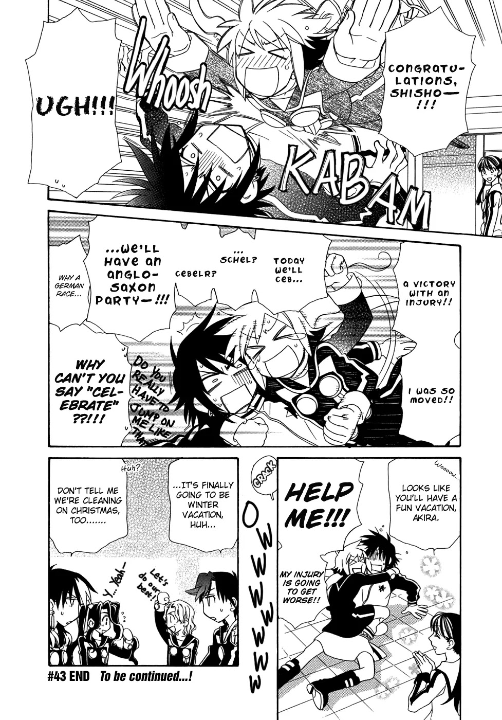 Hayate x Blade Chapter 43 page 31 - Chapter 43: Idiots Move Three Steps Forward and Two Steps Back