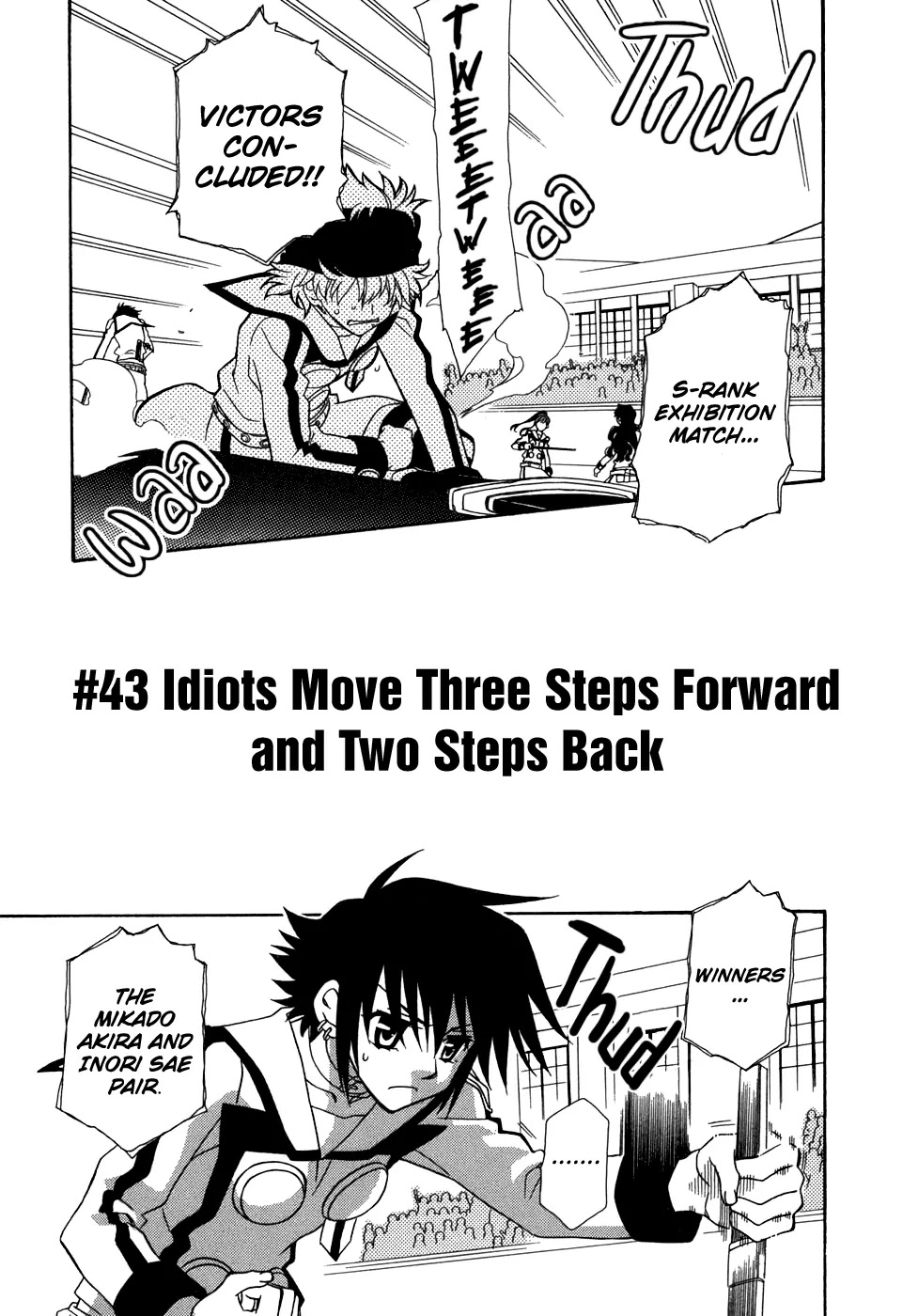 Hayate x Blade Chapter 43 page 8 - Chapter 43: Idiots Move Three Steps Forward and Two Steps Back