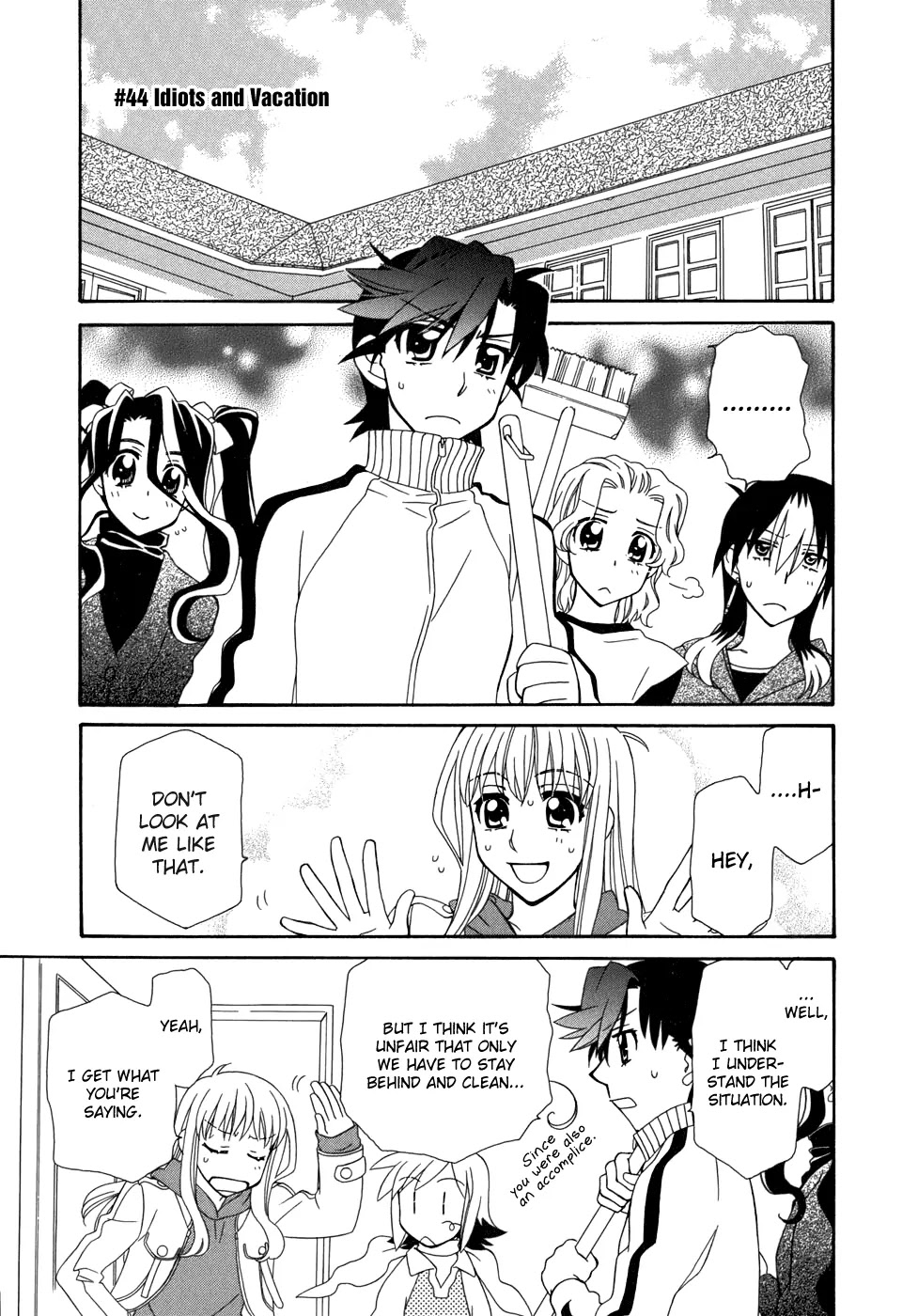 Hayate x Blade Chapter 44 page 2 - Chapter 44: Idiots and Vacation