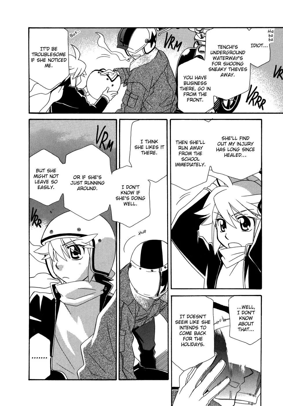 Hayate x Blade Chapter 45 page 12 - Chapter 45: Creeping Up Idiots