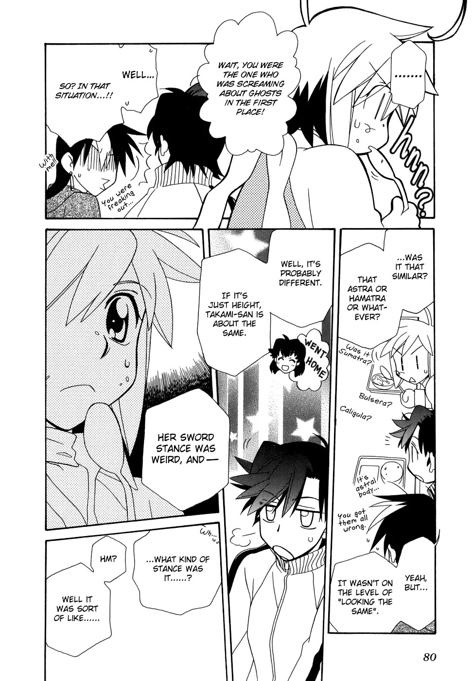 Hayate x Blade Chapter 45 page 20 - Chapter 45: Creeping Up Idiots