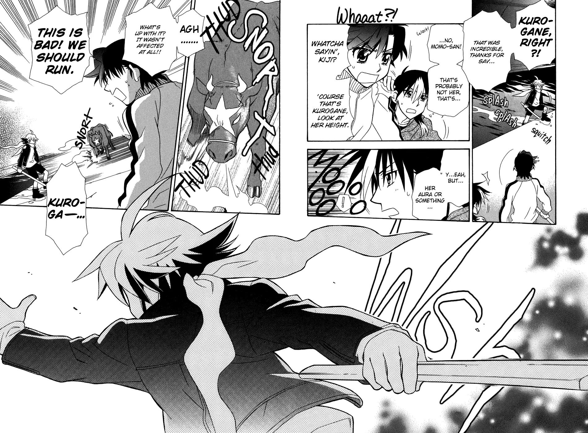Hayate x Blade Chapter 45 page 3 - Chapter 45: Creeping Up Idiots