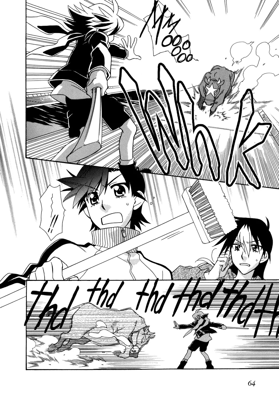 Hayate x Blade Chapter 45 page 4 - Chapter 45: Creeping Up Idiots