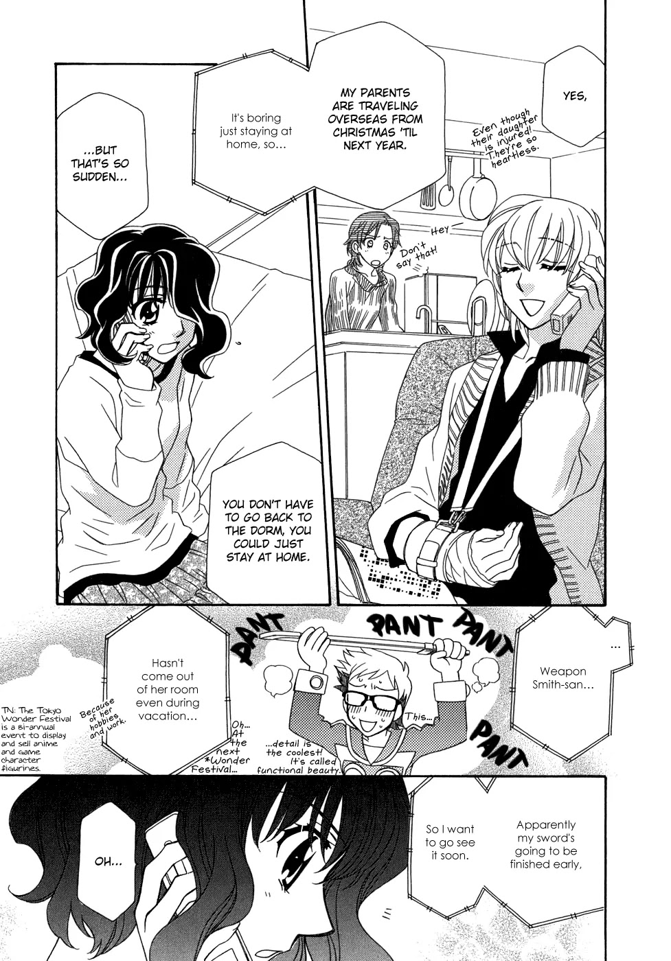 Hayate x Blade Chapter 46 page 14 - Chapter 46: Heat Up Idiot