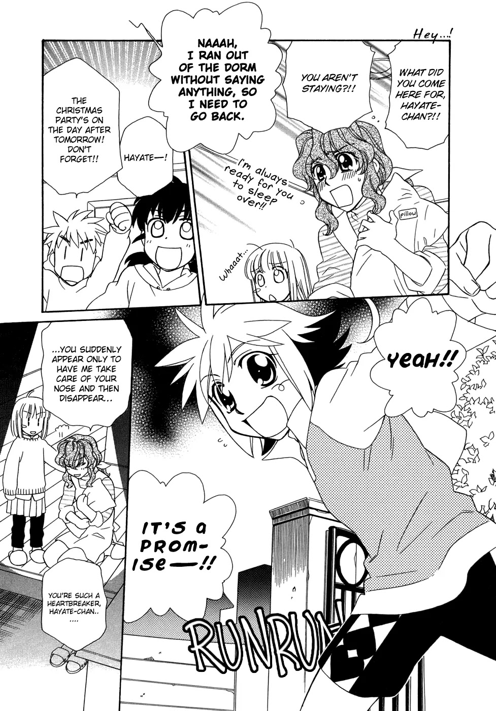 Hayate x Blade Chapter 46 page 4 - Chapter 46: Heat Up Idiot