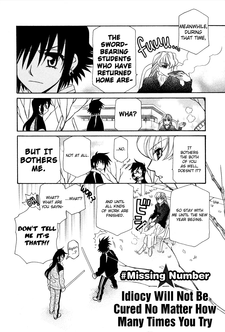 Hayate x Blade Chapter 47.6 page 7 - Chapter 47.6: Idiocy Cannot Be Cured No Matter How Many Times You Try