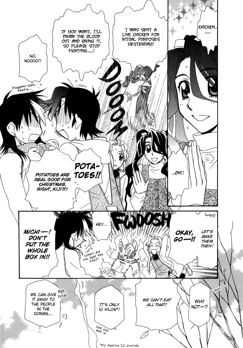 Hayate x Blade Chapter 47 page 10 - Chapter 47: Tenchi's Mouth, Idiot's Paradise
