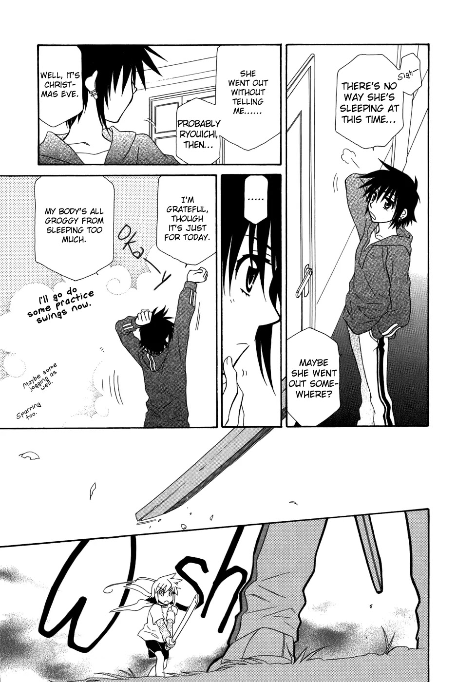 Hayate x Blade Chapter 47 page 12 - Chapter 47: Tenchi's Mouth, Idiot's Paradise