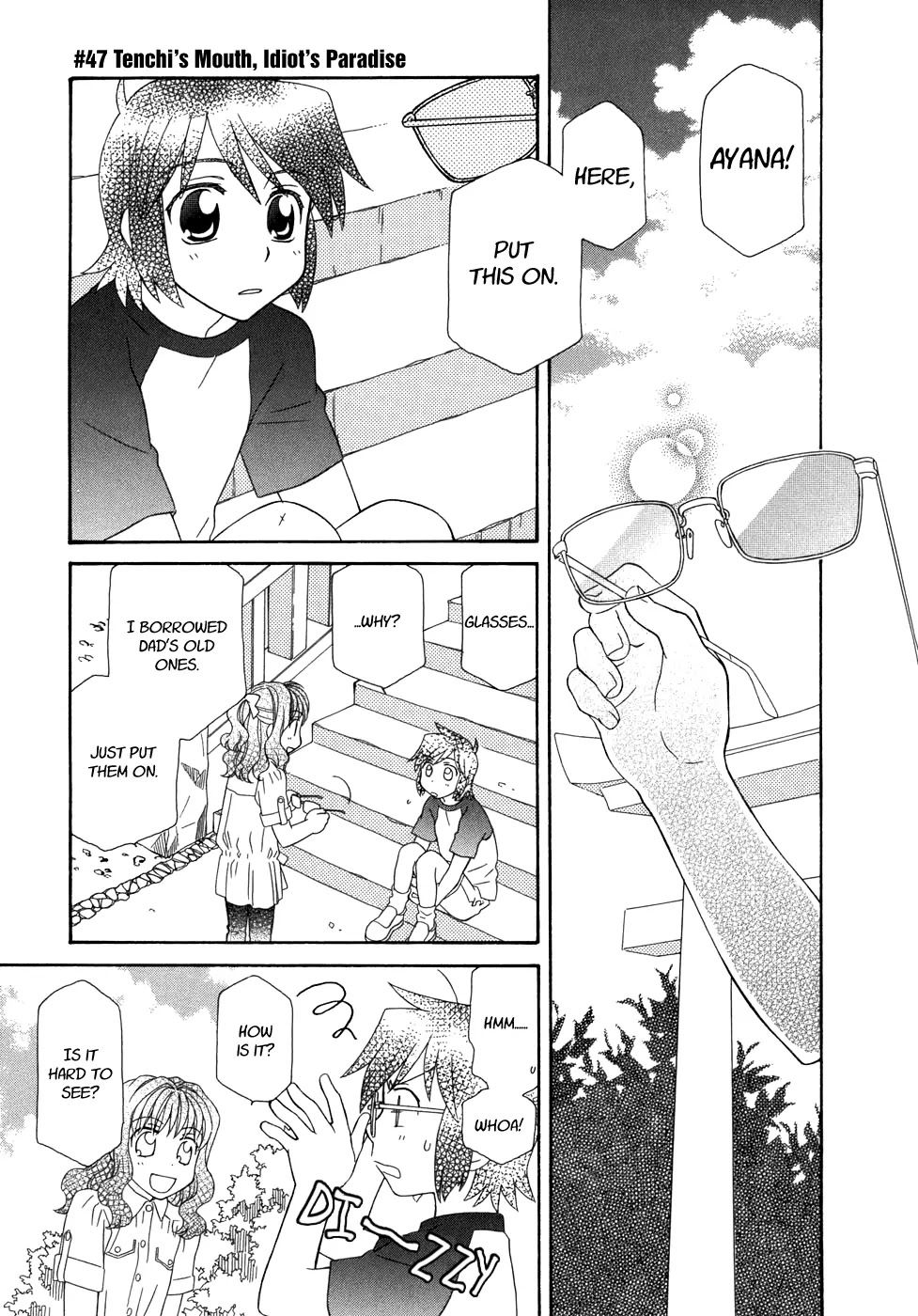 Hayate x Blade Chapter 47 page 2 - Chapter 47: Tenchi's Mouth, Idiot's Paradise