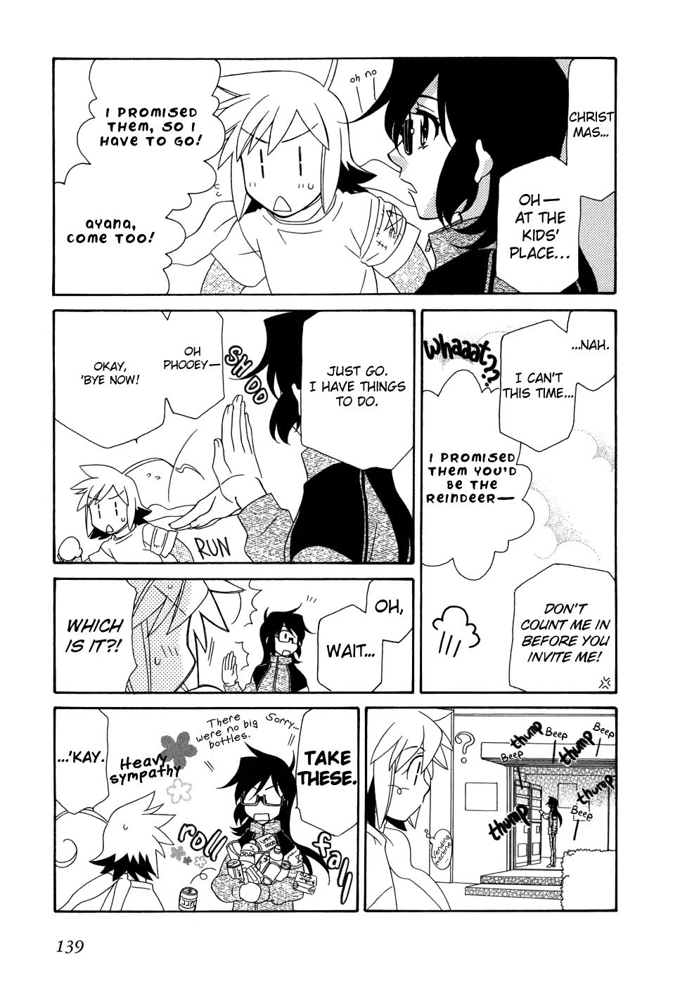 Hayate x Blade Chapter 47 page 22 - Chapter 47: Tenchi's Mouth, Idiot's Paradise