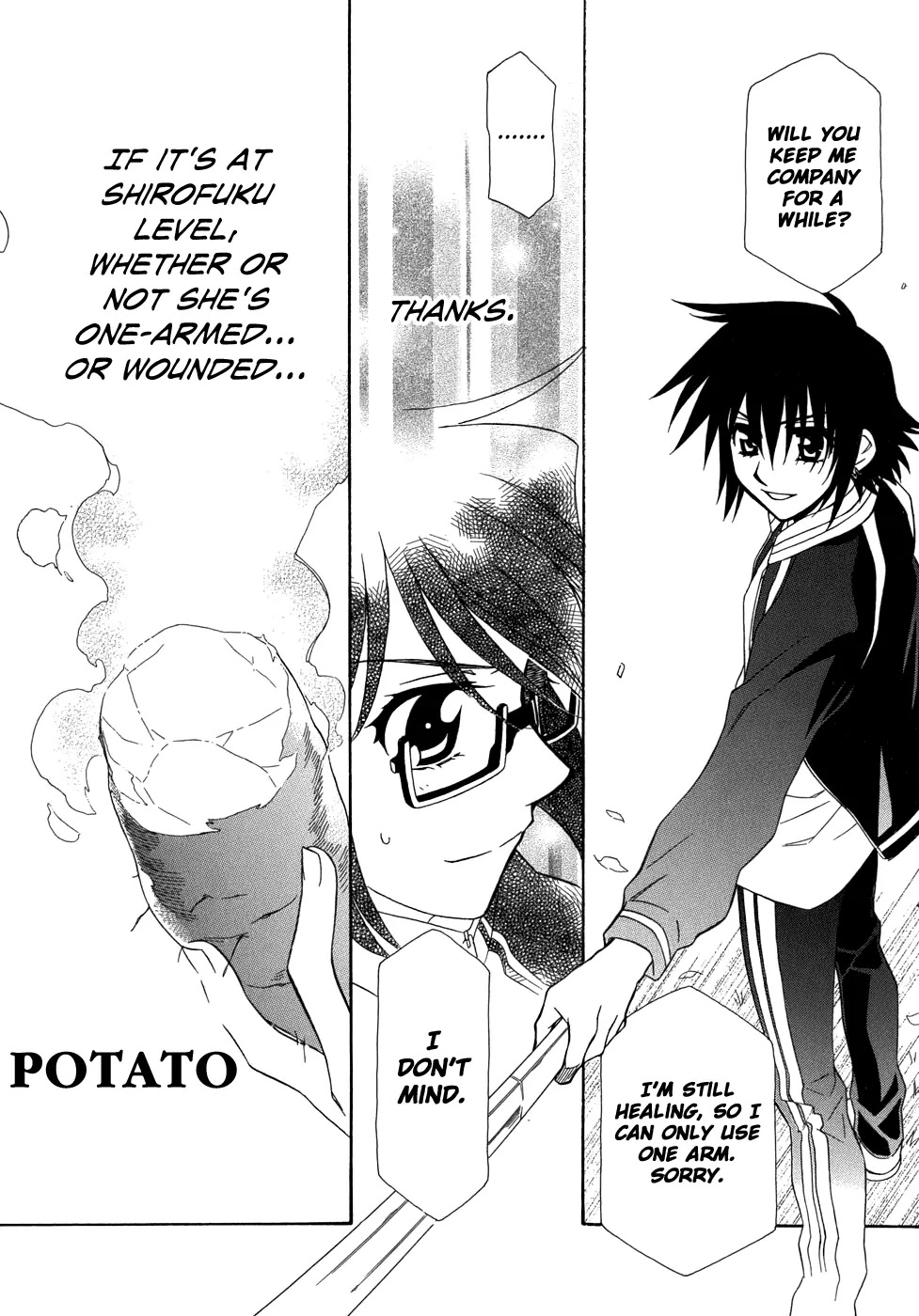 Hayate x Blade Chapter 47 page 33 - Chapter 47: Tenchi's Mouth, Idiot's Paradise