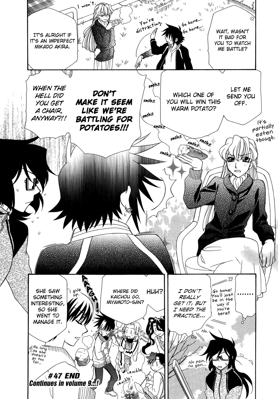 Hayate x Blade Chapter 47 page 35 - Chapter 47: Tenchi's Mouth, Idiot's Paradise