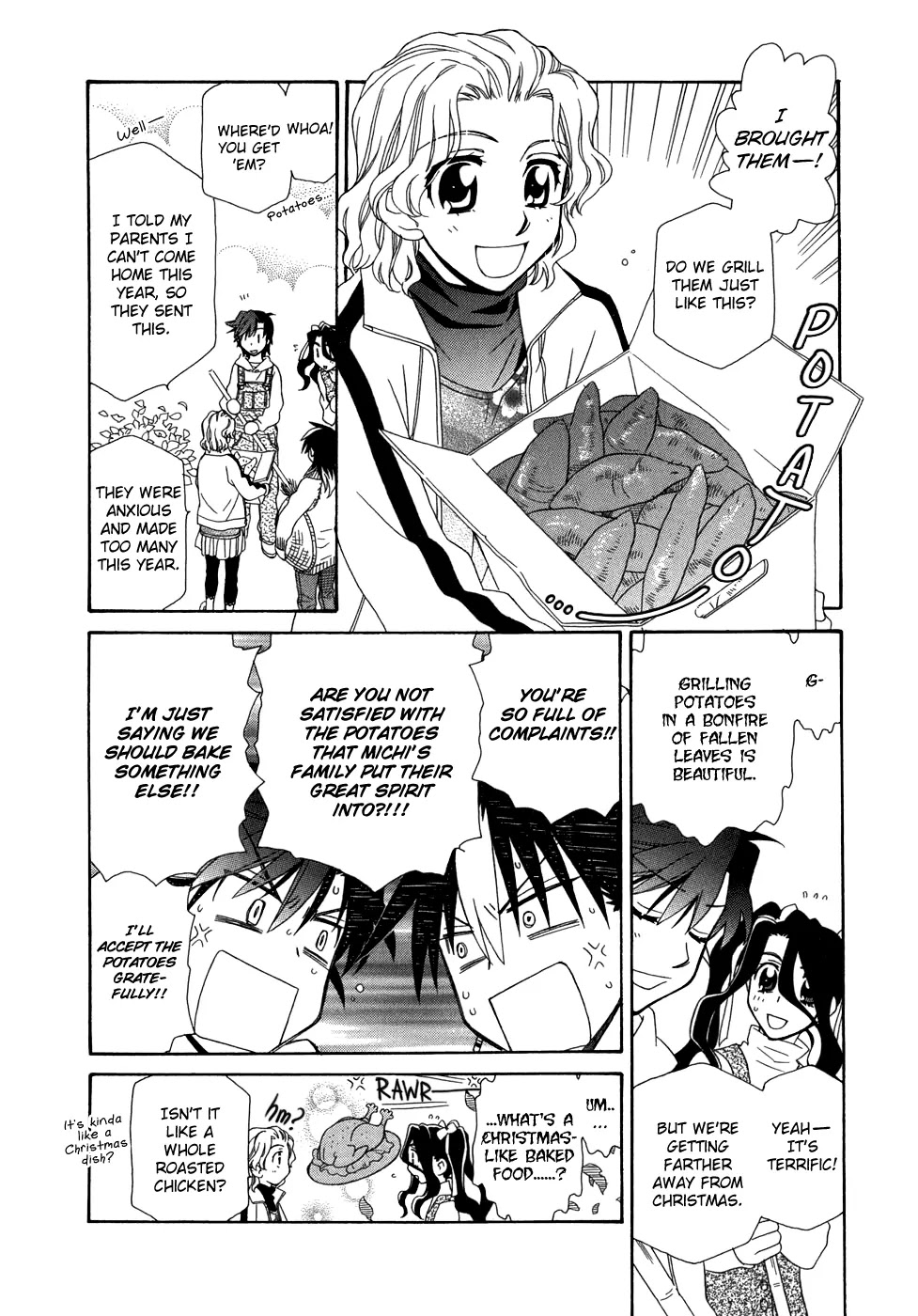 Hayate x Blade Chapter 47 page 9 - Chapter 47: Tenchi's Mouth, Idiot's Paradise