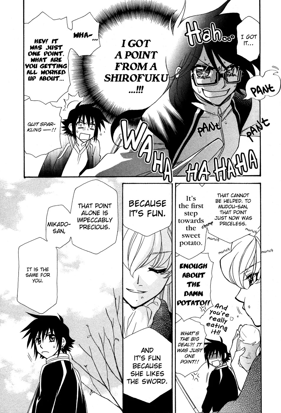 Hayate x Blade Chapter 48 page 17 - Chapter 48: Merry Christmas, Mr. Idiot