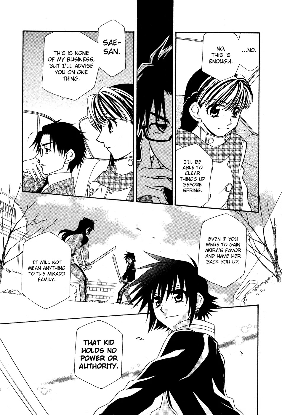 Hayate x Blade Chapter 48 page 3 - Chapter 48: Merry Christmas, Mr. Idiot