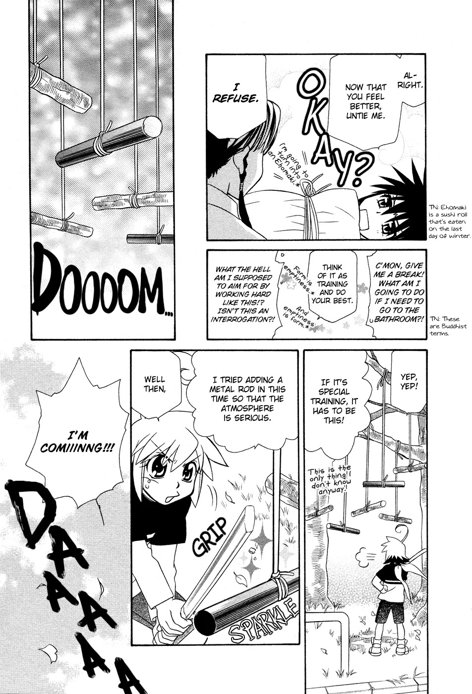 Hayate x Blade Chapter 49 page 19 - Chapter 49: Written as Serious, Read as Idiot