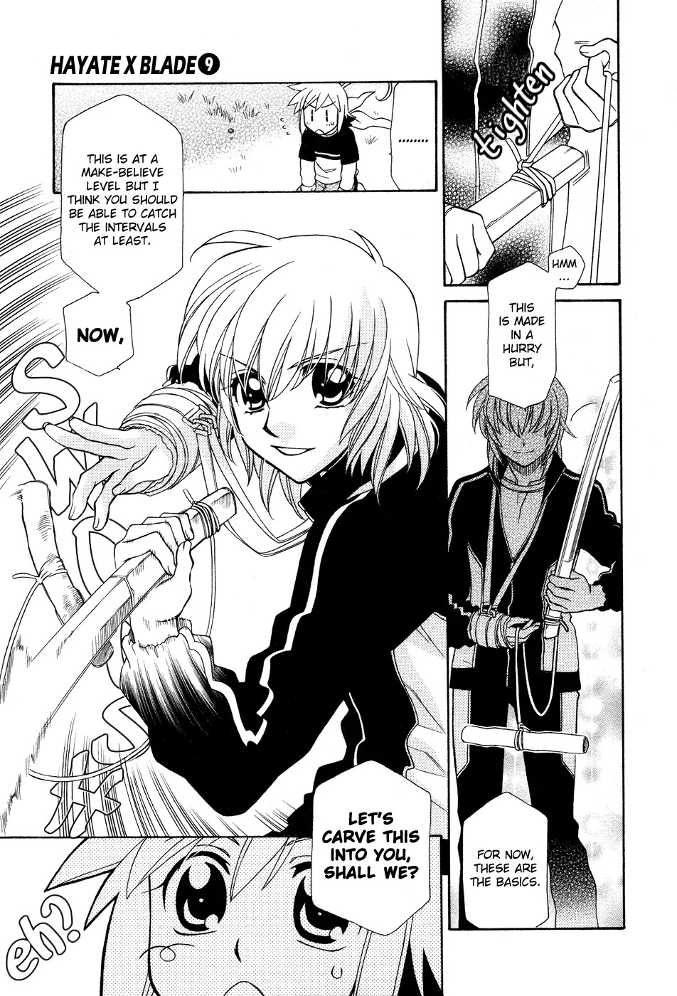 Hayate x Blade Chapter 49 page 22 - Chapter 49: Written as Serious, Read as Idiot