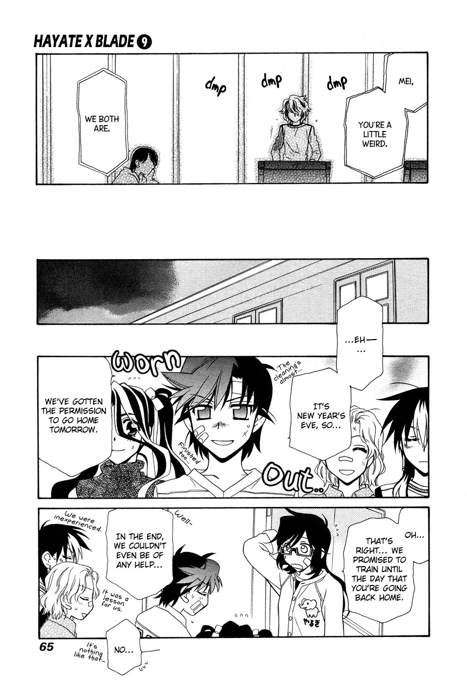 Hayate x Blade Chapter 49 page 28 - Chapter 49: Written as Serious, Read as Idiot