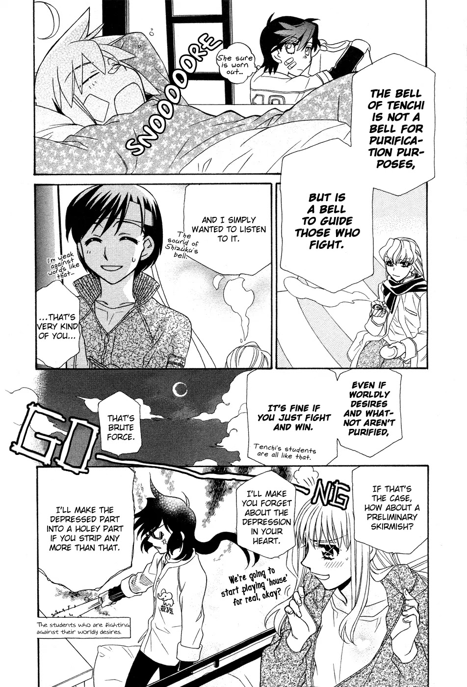 Hayate x Blade Chapter 49 page 35 - Chapter 49: Written as Serious, Read as Idiot