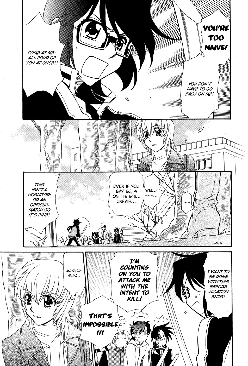 Hayate x Blade Chapter 49 page 4 - Chapter 49: Written as Serious, Read as Idiot